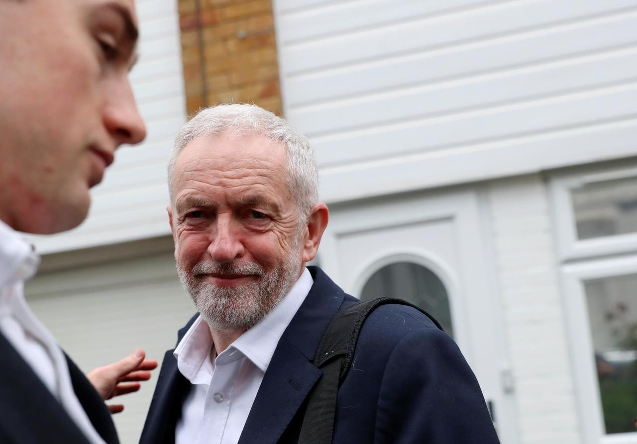 Lãnh đạo đảng Lao động Anh Jeremy Corbyn. Ảnh: Reuters