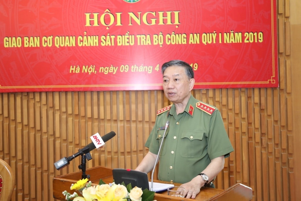 Bộ trưởng Tô Lâm phát biểu chỉ đạo tại Hội nghị