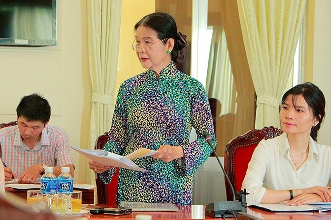 Luật sư Trương Thị Hòa. Ảnh: HV