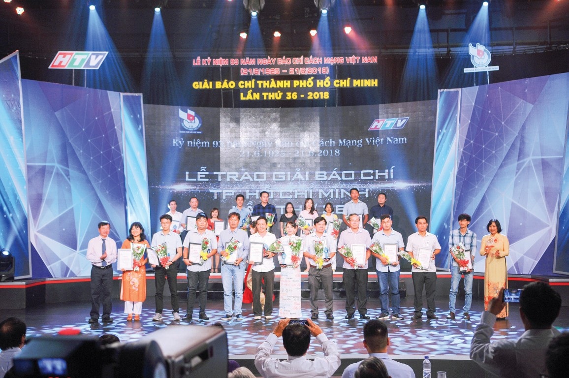 Lễ trao giải báo chí thành phố Hồ Chí Minh lần thứ 36 – 2018.