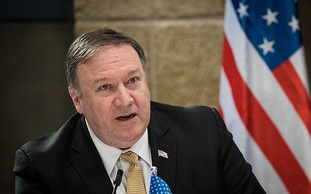 Ngoại trưởng Mỹ Mike Pompeo. Ảnh: TI
