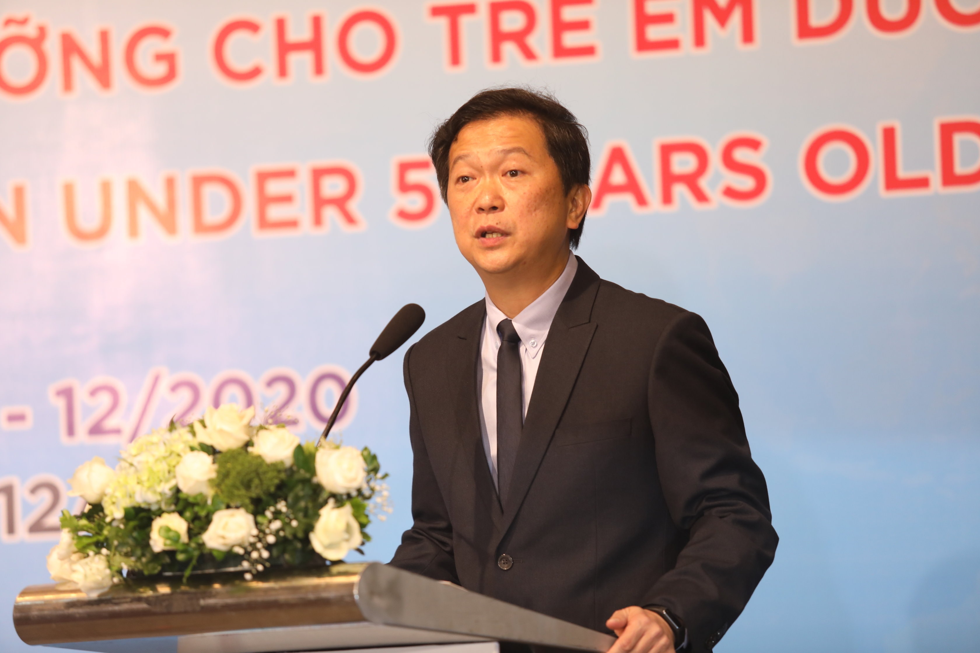 Ông Leo Boon Wang - Tổng giám đốc Điều hành - Tiểu vùng Việt Nam/Indonesia/Philippines/Australia/New Zealand chia sẻ về chương trình Nutrilite Power of 5 tại Việt Nam