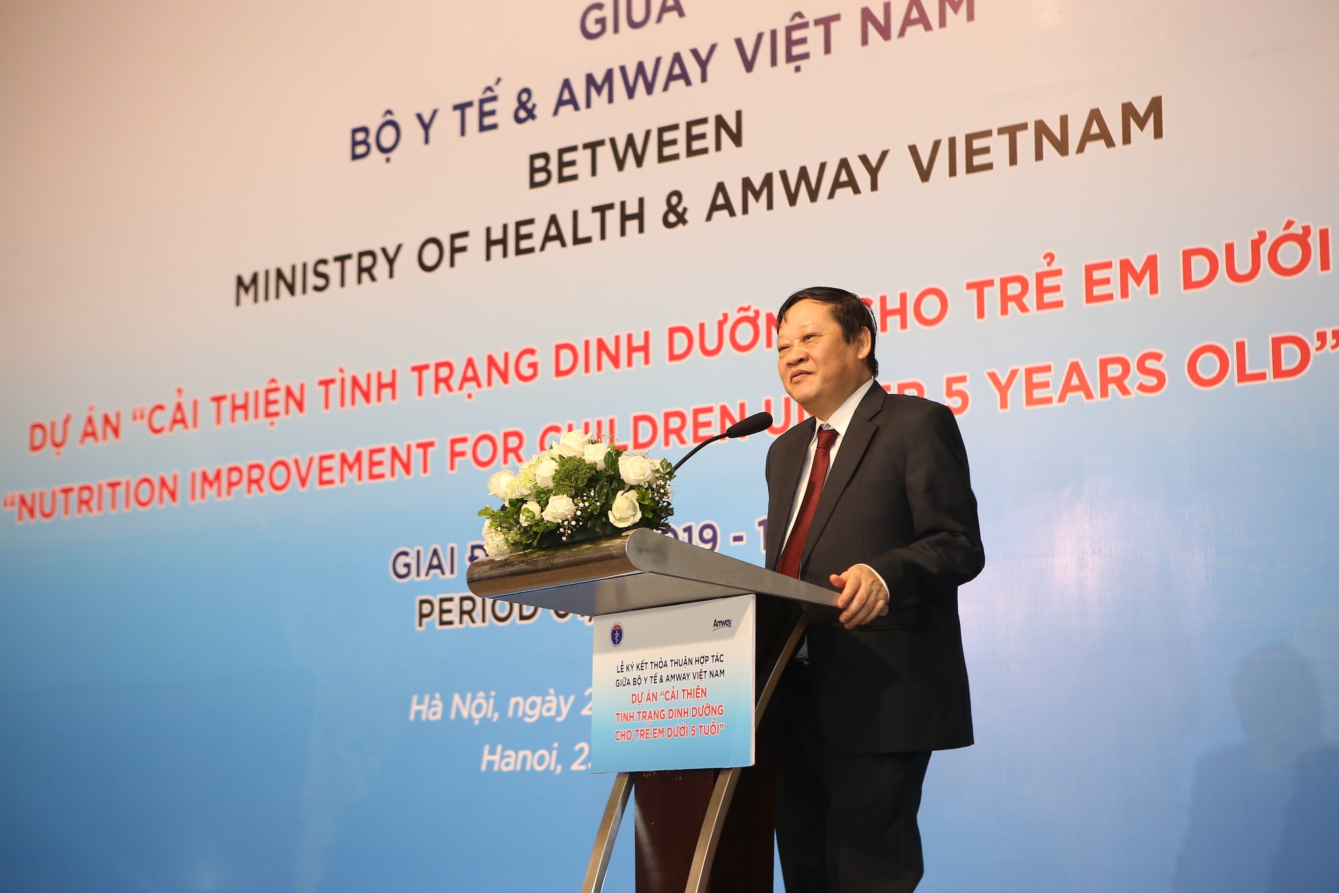 GS.TS. Nguyễn Viết Tiến - Thứ trưởng Thường trực Bộ Y tế, phát biểu khai mạc chương trình