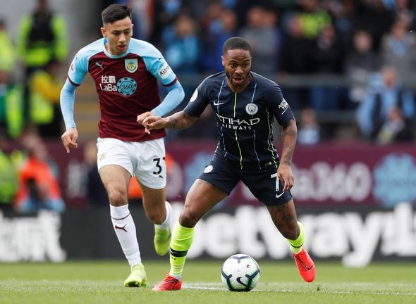 Chủ nhà Burnley đã gây rất nhiều khó khăn cho Man City. Ảnh: Getty