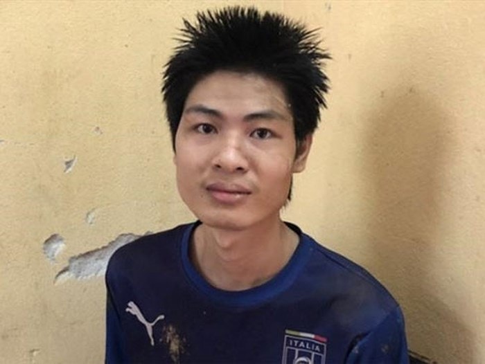 Đối tượng Đỗ Mãnh Chiểu Minh tại cơ quan điều tra. Ảnh: ANTĐ