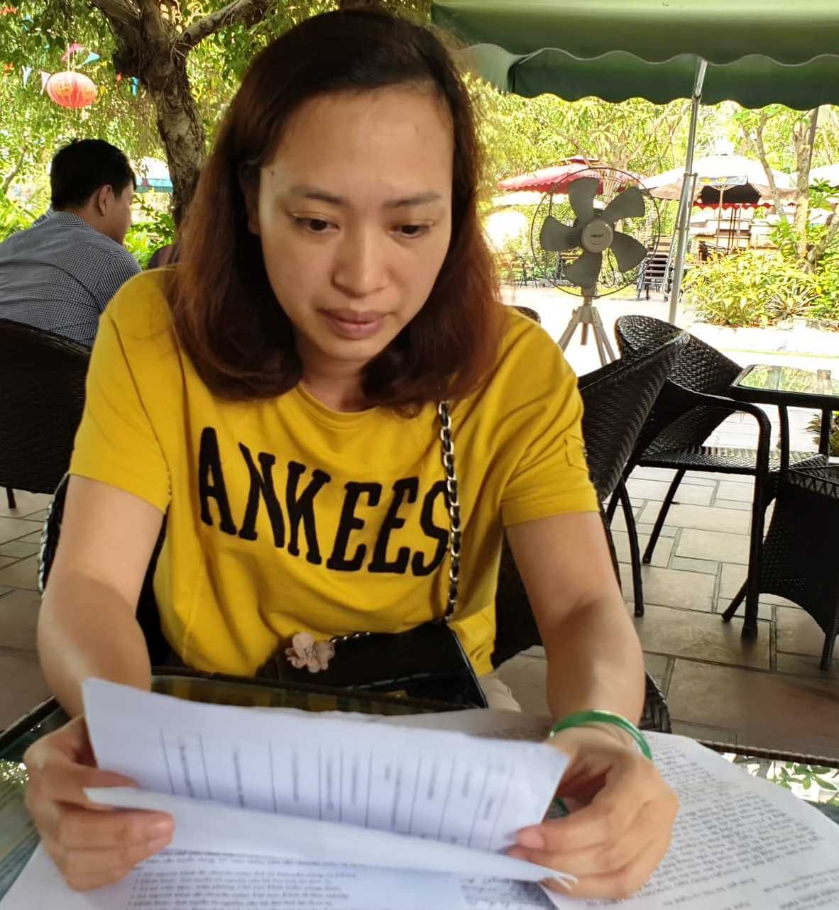Chị Thảo-một nhân tài diện thu hút nhân lực chất lượng cao đang chờ tỉnh Nghệ An sớm có quyết định hợp tình, hợp lý
