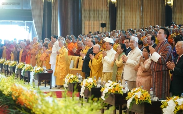 Các đại biểu tham dự Đại lễ Vesak Liên Hợp quốc 2019. Ảnh: VGP