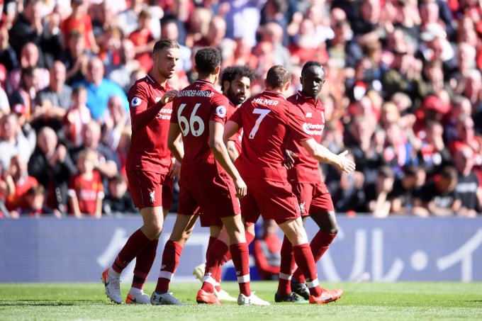 Liverpool trở thành đội Á quân xuất xắc nhất lịch sử EPL. Ảnh: Getty