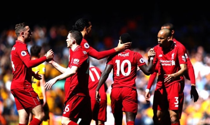 Sane lập cú đúp nhưng cũng không thể giúp Liverpool vô địch ngoại hạng Anh. Ảnh: Getty