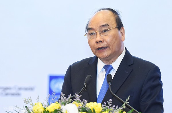 Thủ tướng Nguyễn Xuân Phúc phát biểu tại Hội nghị