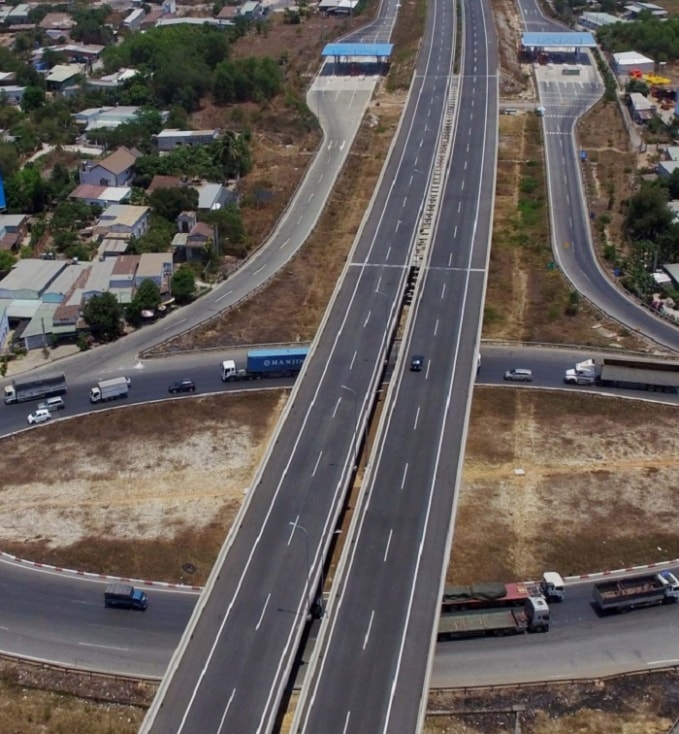 Nút giao thông cao tốc TP. HCM - Long Thành - Dầu Giây với QL51 - Ảnh: TL