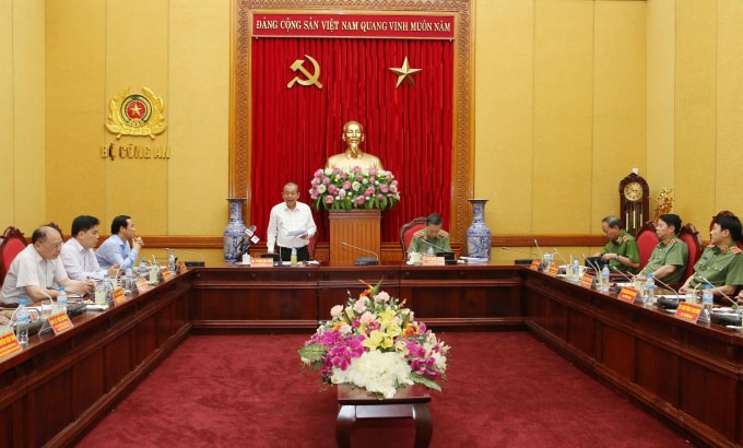 Quang cảnh cuộc họp. Ảnh: VGP