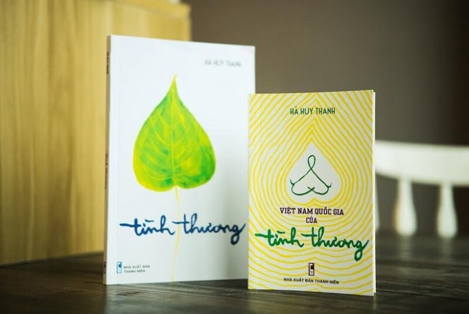“Việt Nam Quốc gia của tình thương” được tác giả viết về sự thấu hiểu, khám phá bản thân của mỗi người, từ đó có sự thấu hiểu, sẻ chia để hướng đến một cuộc sống tốt đẹp hơn, chân ái hơn... Ảnh: Bao congly