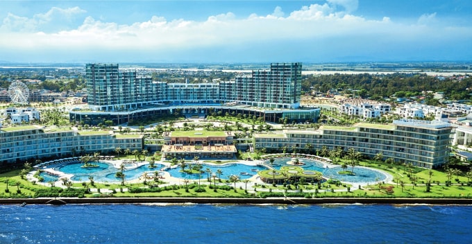 FLC Sầm Sơn - một trong những quần thể nghỉ dưỡng tiêu chuẩn 5 sao của hệ thống quần thể thuộc tập đoàn FLC