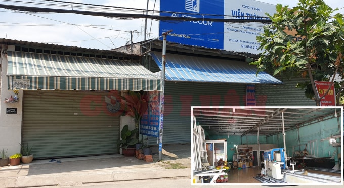 Phát hiện hai căn nhà số 551/223C và 551/225A đường Lê Văn Khương, khu phố 5, phường Hiệp Thành được xây dựng trên đất nông nghiệp trồng cây hàng năm khác. (Ảnh- CK)