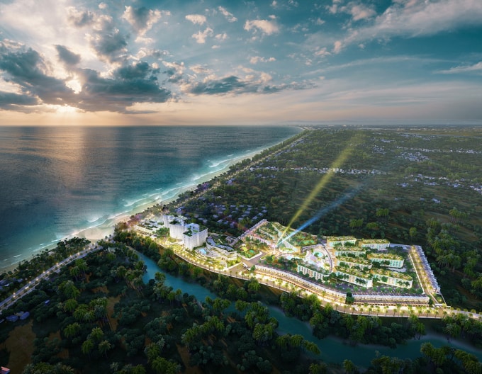 Aloha beach Village do Tập đoàn Việt úc làm chủ đầu tư