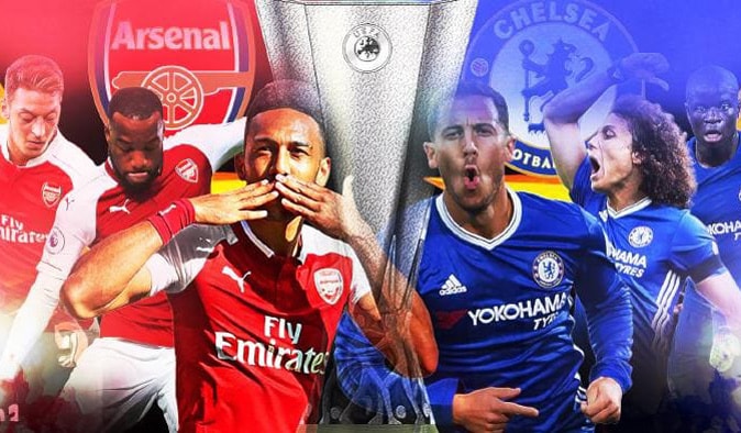Chelsea - Arsenal sẽ tâm điểm của bóng đá thế giới đêm 29, rạng sáng ngày 30/5. Ảnh: Europa League