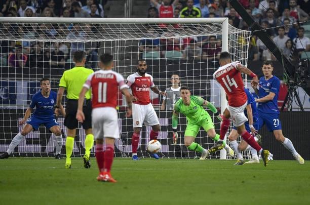 Chelsea - Arsenal, trận chung kết nội bộ của Bóng đá Anh ở đấu trường châu Âu. Ảnh: Getty