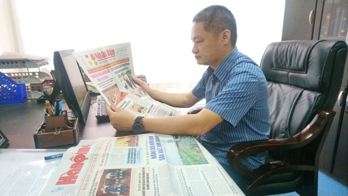 Nhà báo Đào Ngọc Tước.