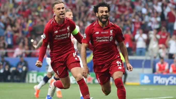 Salah khởi đầu cho trận đấu tuyệt vời của Liverpool. Ảnh: Goal