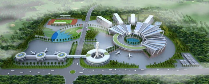 Phối cảnh Trường Đại học FLC