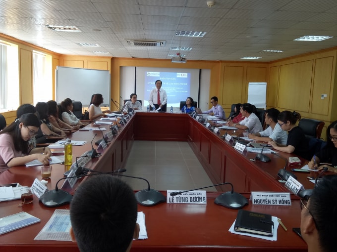 TS. Mai Đức Lộc phát biểu khai giảng khóa học bồi dưỡng: