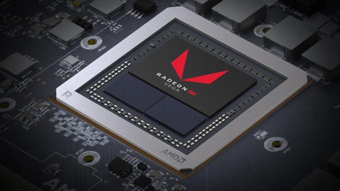 Chip đồ hoạ Radeon.