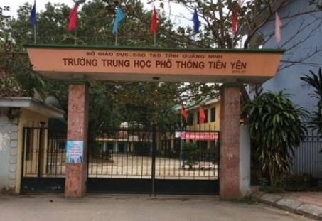Trường THPT Tiên Yên sẽ được chuyển sang cơ sở mới, nhường chỗ cho Trường THCS Tiên Yên. Ảnh: Phạm Công.