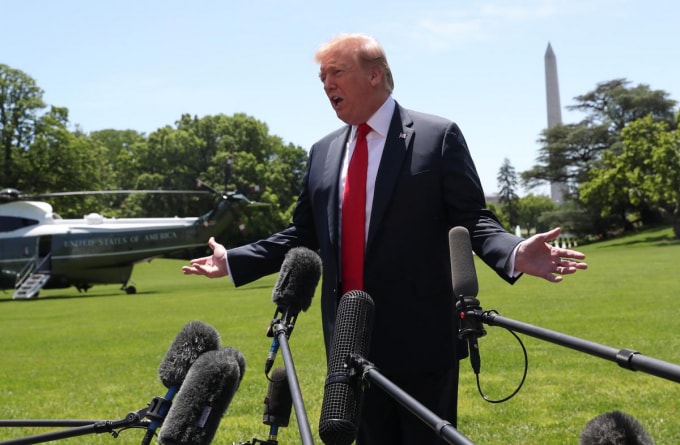 Tổng thống Mỹ Donald Trump. Ảnh: Reuters