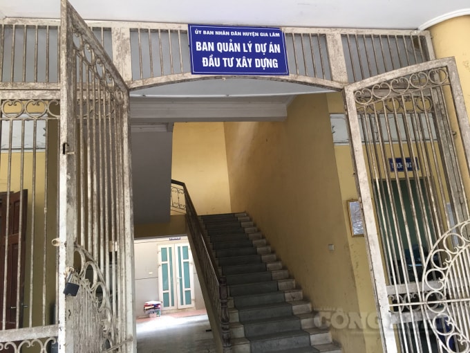 Ban Quản lý Dự án đầu tư xây dựng huyện Gia Lâm đang bưng bít thông tin về nhà thầu?