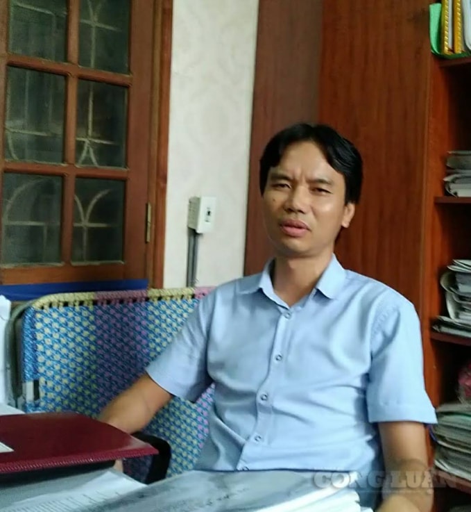 Ông Nguyễn Văn Hân - PGĐ Ban QLDA đầu tư xây dựng huyện Gia Lâm đưa ra nhiều lý do để viện cớ cho việc không cung cấp thông tin, trả lời một cách qua loa, hời hợt về các dự án.