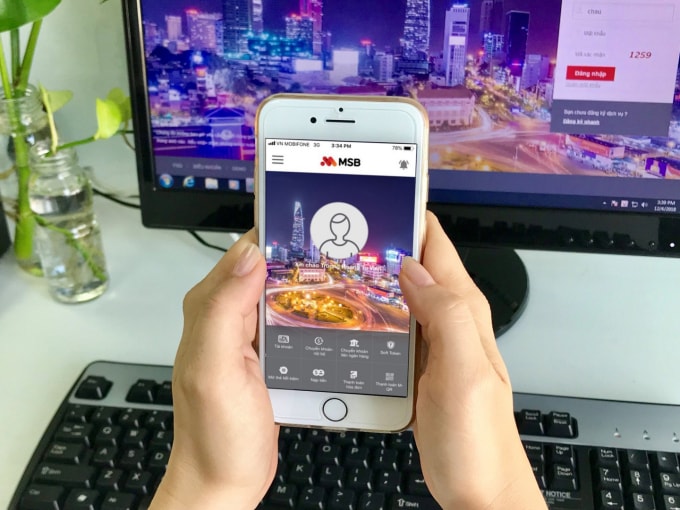 Ngân hàng điện tử là một trong nhưng kênh thanh toán không tiền mặt phổ biến và thuận tiện