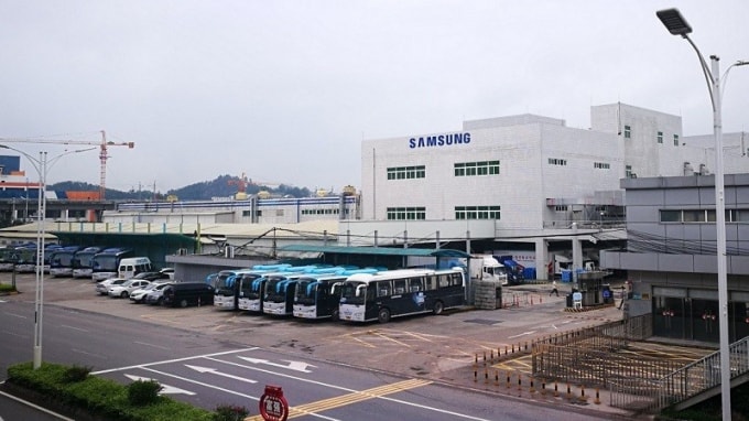 Khu phức hợp của Samsung tại Huệ Châu.