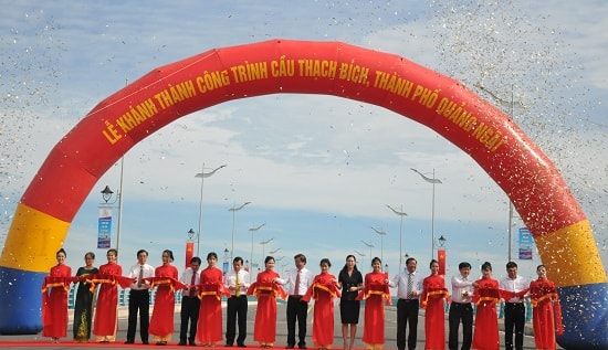Cầu Thạch Bích chính thức được đưa vào sử dụng. Ảnh: KTĐT