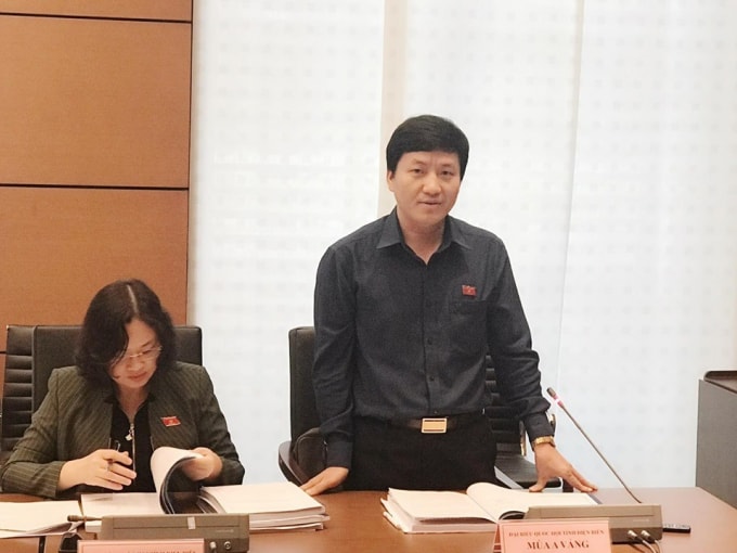 Đại biểu Quốc hội Mùa A Vảng.