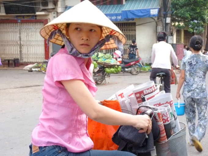 Nghề bán báo rong đang dần biến mất.