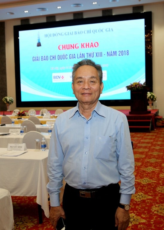 Ông Phạm Quốc Toàn, Nguyên Phó Chủ tịch Hội Nhà báo Việt Nam