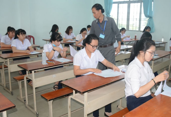 Kỳ thi THPT Quốc gia 2019: Đặc biệt coi trọng nhân sự tham gia coi thi, chấm thi. Ảnh minh họa