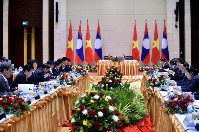 Quang cảnh hội đàm. Ảnh: VGP