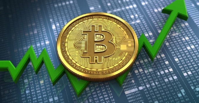 Giá Bitcoin tăng vọt, tiến sát ngưỡng 11.000 USD. Ảnh minh họa