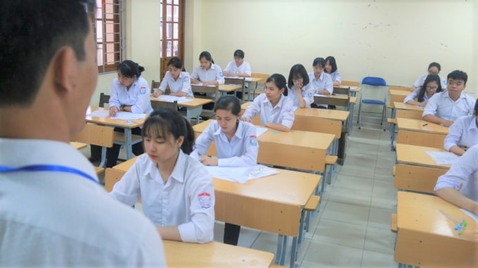 Ngành giáo dục đào tạo đang đưa ra quyết tâm “lập lại trật tự” với thi cử trong đó có kỳ thi THPT (Ảnh TL)