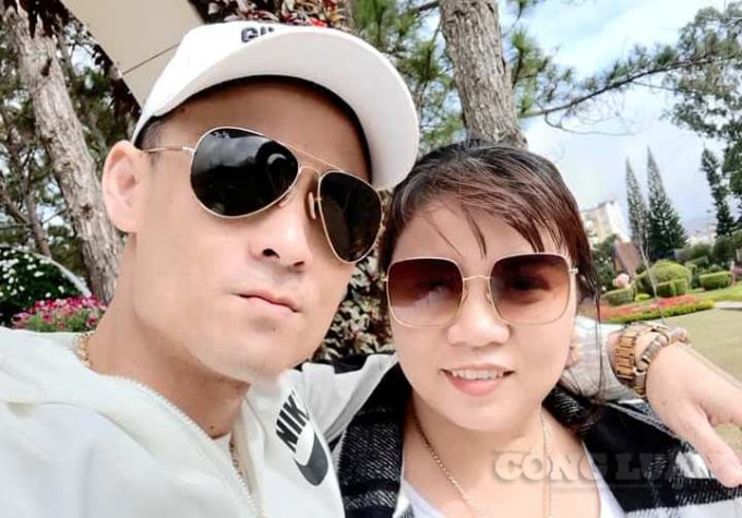 Vợ chồng Lâm Đại Phi và Đỗ Thị Kim Phượng.