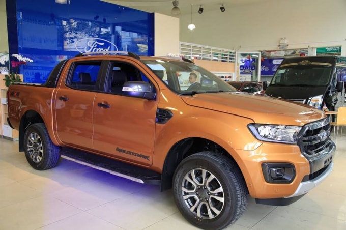 Xe ô tô Ford Ranger.
