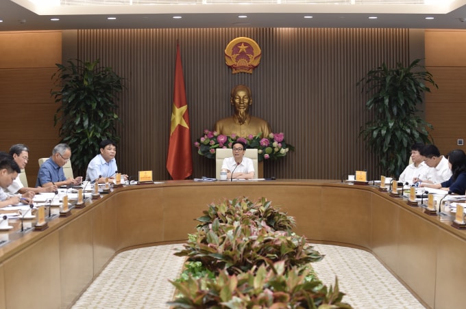 Quang cảnh cuộc họp. Ảnh: VGP