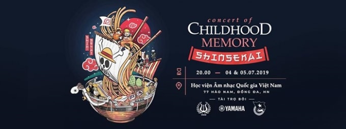 Poster của chương trình Concert of Childhood Memory 2019. Ảnh: BTC