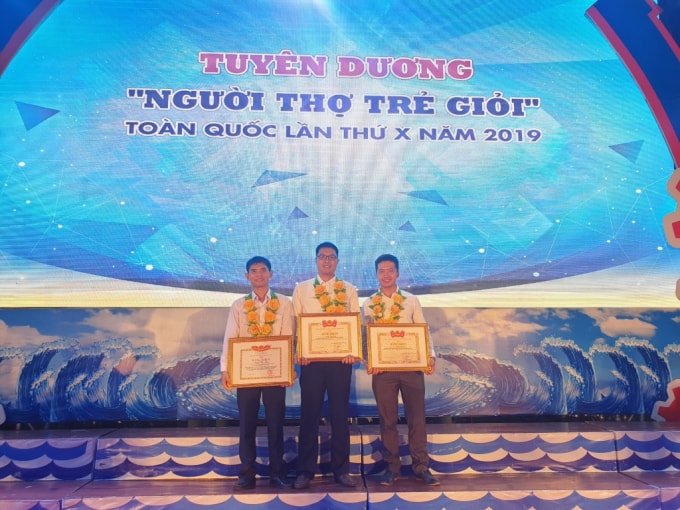 3 kỹ sư trẻ của PVFCCo được vinh danh “Người thợ trẻ giỏi” toàn quốc lần thứ X.