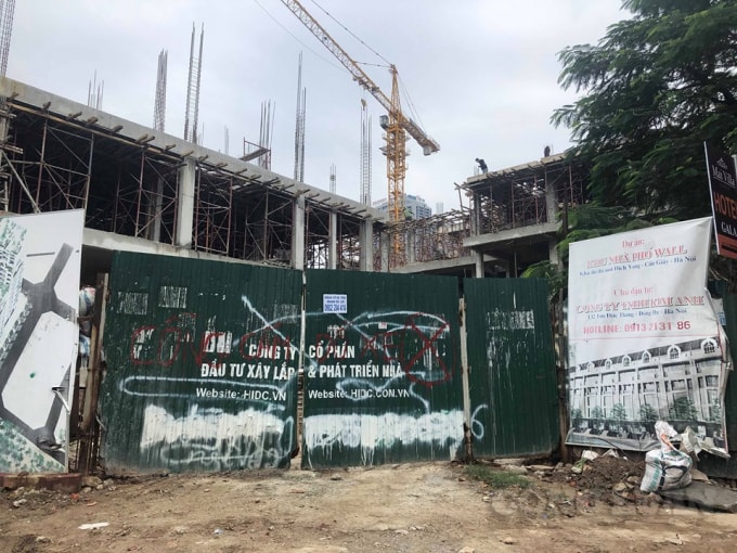 Ô đất dự án tại KĐT mới Cầu Giấy