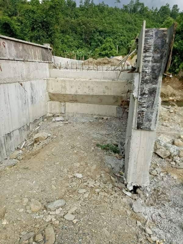 Công trình bị phản ánh thi công không đảm bảo chất lượng