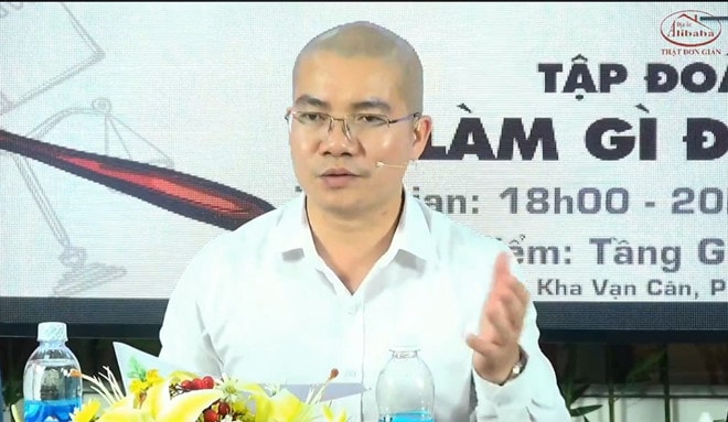 Ông Nguyễn Thái Luyện - Chủ tịch HĐQT Công ty địa ốc Alibaba