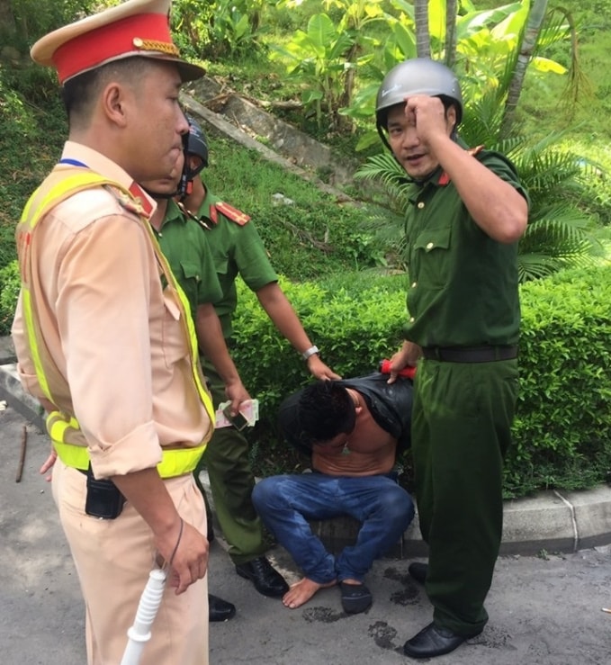 Bắt giữ đối tượng Trần Minh Dương - Thanh niên nghi